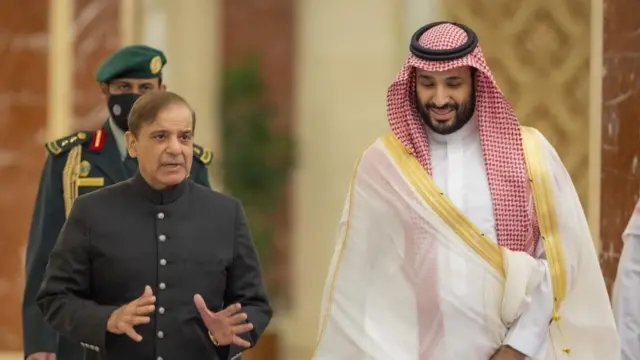 شہباز شریف اور محمد بن سلمان