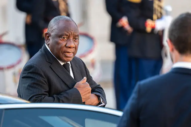 Picha ya Rais Cyril Ramaphosa