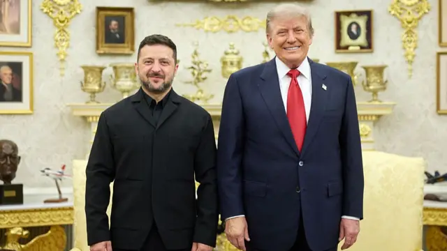 Zalensky ya gana da Trump