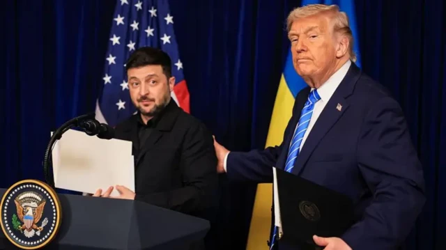 Зеленский и Трамп