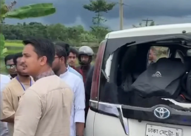 সারজিস আলমের গাড়িতে হামলার অভিযোগ উঠেছে আবারও