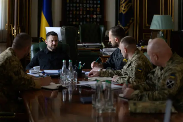 зеленский и военные