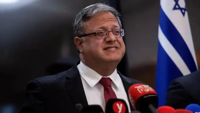 Wasiirka Amniga Qaranka ee garabka midig ee Israa’iil, Itamar Ben Gvir.