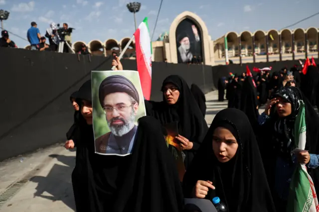 مجتبی خامنہ ای کی تصویر