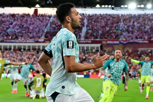 تسجيل البرتغال لهدف عبر راموس