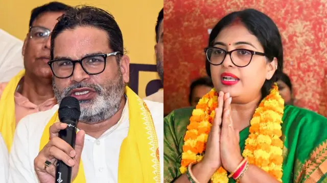 प्रशांत किशोर और रेखा गुप्ता
