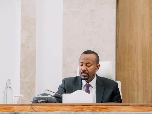 MM Abiy Ahimed Paarlaamaaf yeroo ibsa kennan