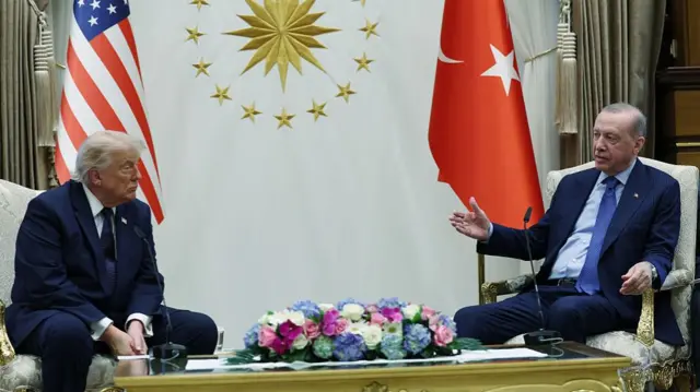 دیدار دونالد ترامپ و رحب طیب اردوغان در آنکارا