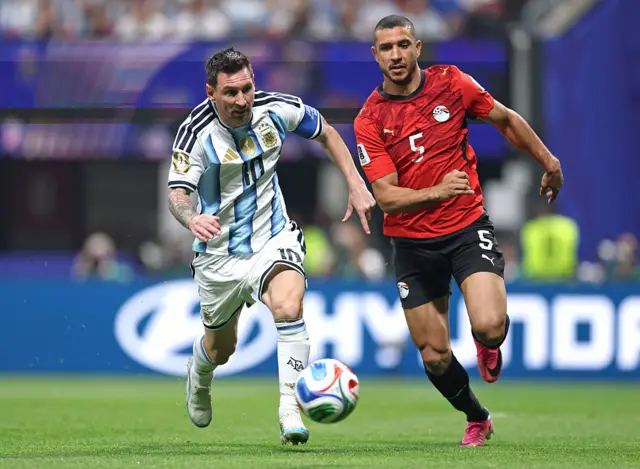 Argentina versus Egipto