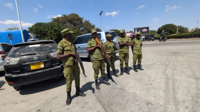 Polisi wakiimarisha ulinzi (Picha maktaba)