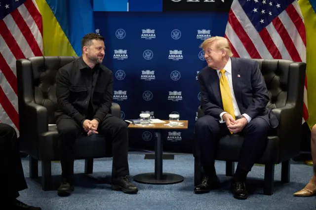 Зеленский и Трамп