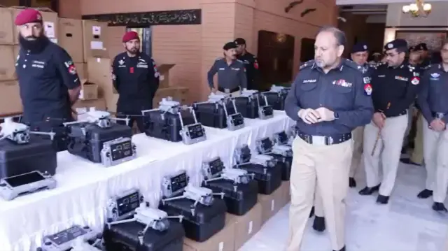 خیبر پختونخوا پولیس کو 76 جدید ڈرونز فراہم