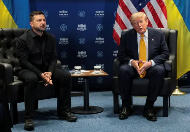 Зеленский и Трамп.