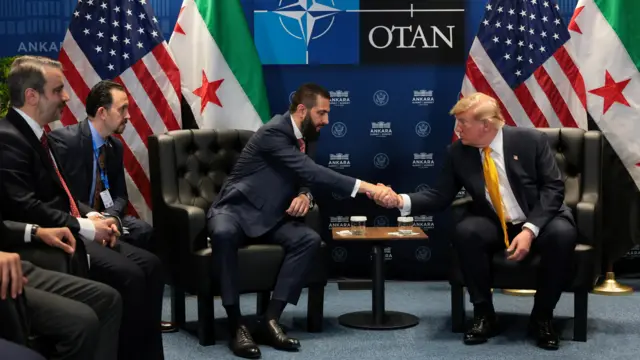 دونالد ترامپ و احمد شرع