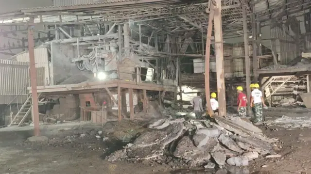 रायपुर के उरला औद्योगिक क्षेत्र में फ़ैक्ट्री में विस्फोट