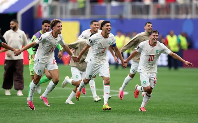 لاعبو المغرب