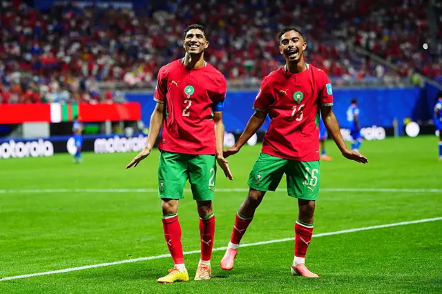 لاعبو المغرب