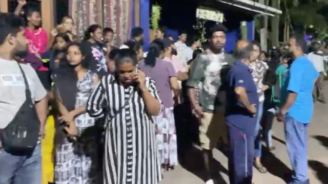 මහර බන්ධනාගාරය අසල තත්ත්වය