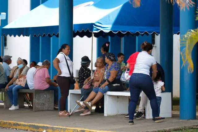 Pacientes evacuados en Panamá