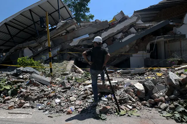 Edificio derrumbado en Cali
