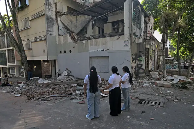 Terremoto, daños