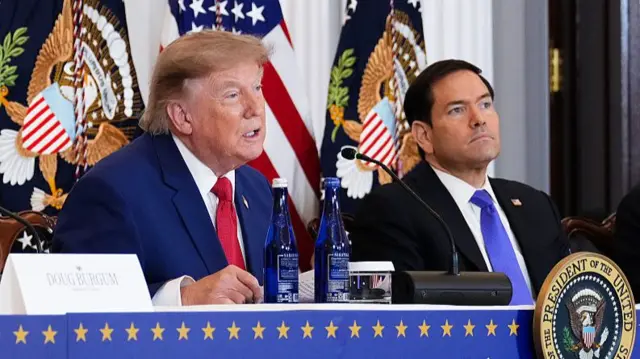 Trump y Marco Rubio