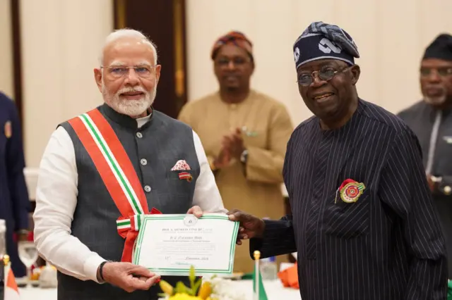 Modi da Tinubu