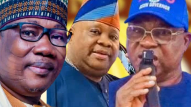 Najeem Salaam, Ademola Adeleke ati Bola Oyebamiji wọ aṣọ buba