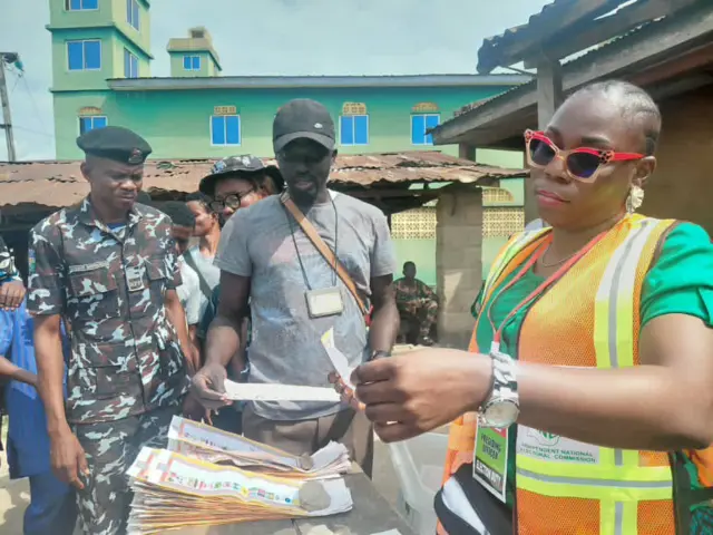 Vote counting in Osun election