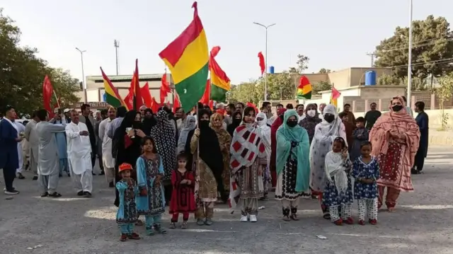 بلوچستان نیشنل پارٹی کے زیر اہتمام کوئٹہ سمیت بلوچستان کے متعدد دیگر علاقوں میں احتجاجی مظاہرے