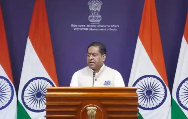 ভারতের পররাষ্ট্র মন্ত্রণালয়ের মুখপাত্র রণধীর জয়সওয়াল