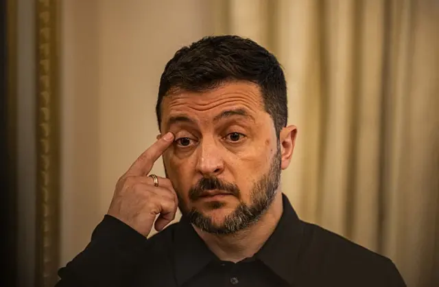Shugaban Ukraine Volodymyr Zelensky