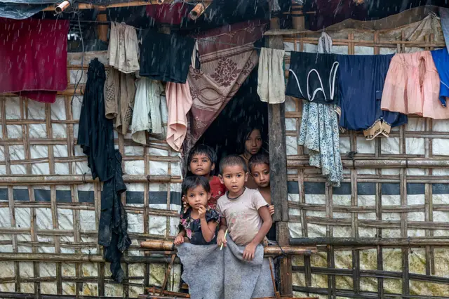 ၂၀၂၆ သြဂုတ် ၁၇ ရက်၊ ဒုက္ခသည်စခန်းထဲက ရိုဟင်ဂျာကလေးငယ်တွေ