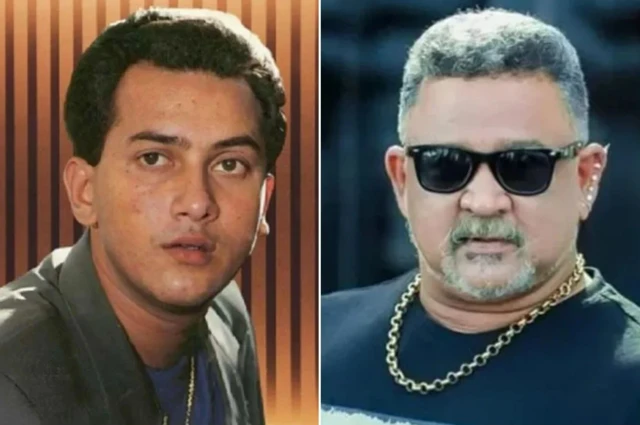 প্রয়াত অভিনেতা সালমান শাহ (বামে); গ্রেফতারকৃত অভিনেতা আশরাফুল হক ডন (ডানে)