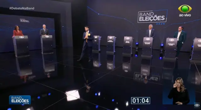 Renan no debate da Band