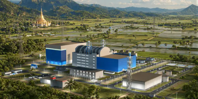 မြန်မာမှာဆောက်မယ့် နျူကလီးယားစက်ရုံငယ် ပုံစံငယ်နမူနာ လို့ဆိုပြီး Rosatom ဘက်က ဖော်ပြ