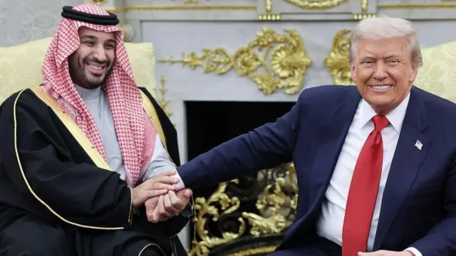 Ilma mootii Sa'uudii Mohammad bin Salman fi Pirezidant Tiraamp