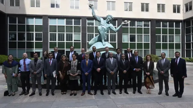 پاکستان اور امریکہ کے درمیان انسداد دہشت گردی مکالمے کے شرکا