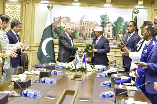 پاکستان اور صومالیہ کے درمیان دفاع اور سلامتی کے شعبوں میں مفاہمتی یادداشت پر دستخط