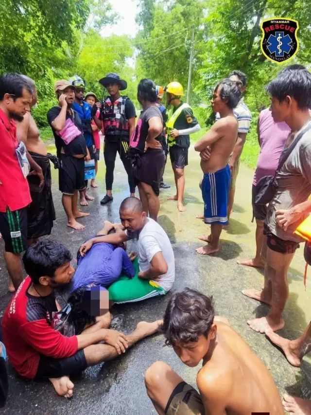 ရေစီးနဲ့ မျောပါသေဆုံးသွားတဲ့ လူငယ်အလောင်း