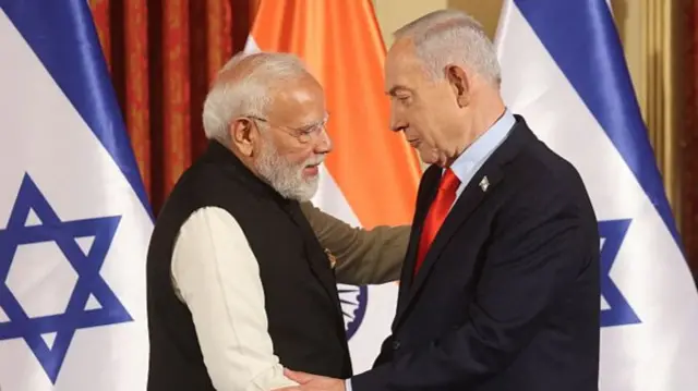 नरेंद्र मोदी और बिन्यामिन नेतन्याहू