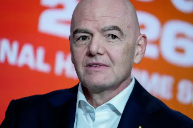 Madaxweynaha xirirka kubadda cagta adduunka ee FIFA, Gianni Infantino