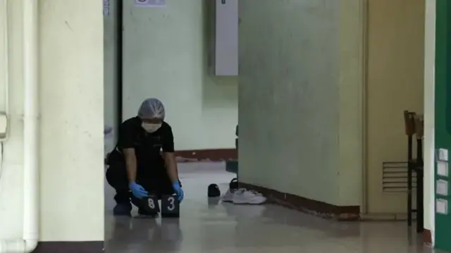 Habin bindiga a makaranta a Thailand