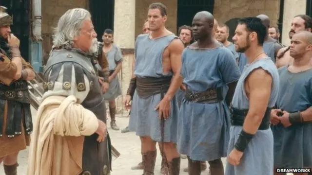 Сцена из "Гладиатора"