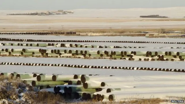 Proyecto Keystone en Dakota del Norte