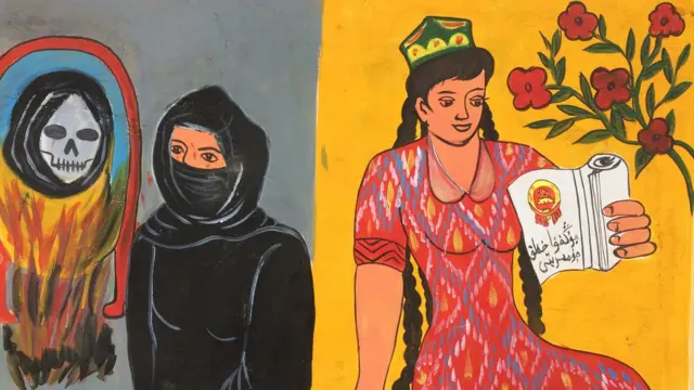 Mural di Jalur Sutra