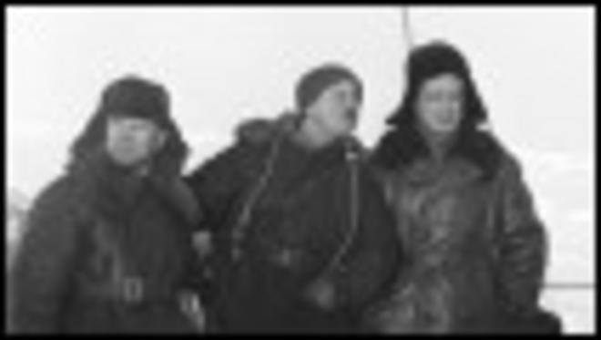 Папанин и члены полярной экспедиции, 1938 год