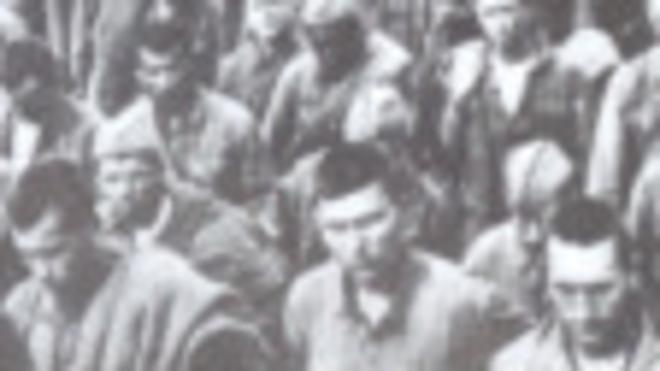 Советские военнопленные под Харьковом, май 1942 года