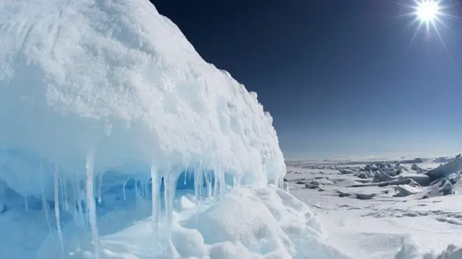 Congelamiento en Artico