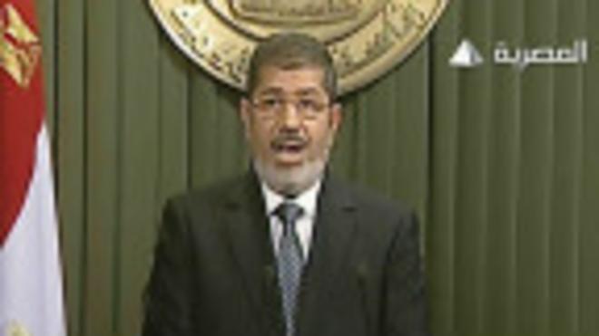 Mohamed Morsi, presidente de Egipto